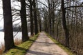 Spring near town Ceske Budejovice with ponds