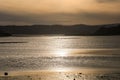 Spring in Norway, view of Trondheim fjord