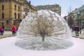 Spring in Oslo, Norvegia. View strets, nature in Oslo. Royalty Free Stock Photo