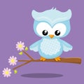 spring owls blue owl tree 10