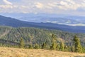 Spring panorama of the Tatra Mountains, Poland Royalty Free Stock Photo