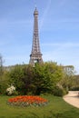 Spring in Paris, France. Eiffel tower