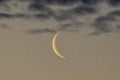 11.6% Waning Crescent Moon in the Clouds #2