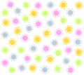 Spring Pink Circles Pattern Background 2 Royalty Free Stock Photo