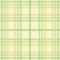 Spring plaid texture, vector pattern Royalty Free Stock Photo
