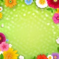 Spring Poster With Bokeh