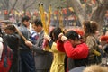 Spring Praying in China Royalty Free Stock Photo