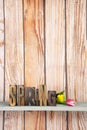 Spring in print letters Royalty Free Stock Photo