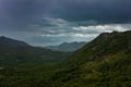 Rain over Lake Skadar, Montenegro Royalty Free Stock Photo