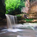 Starved Rock State Park Illinois Royalty Free Stock Photo