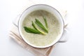 Spring ramson soup Royalty Free Stock Photo