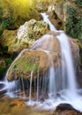 Spring rill flow. Royalty Free Stock Photo