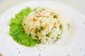 Spring Risotto with Vegetables Royalty Free Stock Photo