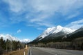 spring rockies in kananaskis Royalty Free Stock Photo