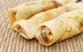 Spring rolls also known as popiah
