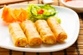 Spring rolls Royalty Free Stock Photo