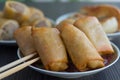 Spring Rolls Royalty Free Stock Photo
