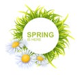 Spring Round Banner