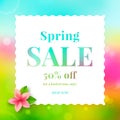 Spring sale