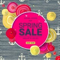 Spring sale. Main label