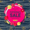 Spring sale. Main label