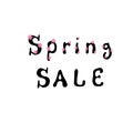 Spring sale print for wrapping paper and fabrics and stickers and shops packaging