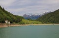 Spring scene at Lake Kloental Royalty Free Stock Photo