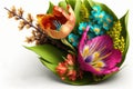 Ultra-Detail Beautiful Springtime Spring Season, Popular Spring Flowers