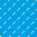 Spring shear pattern vector seamless blue