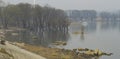 Spring on the shore of Gaoyou Lake