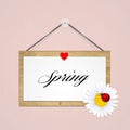 Spring sign