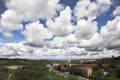 The spring sky above Madrid Royalty Free Stock Photo