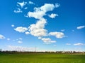 Spring sky in Brianza