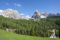 Dolomites mountains northern  italy Royalty Free Stock Photo