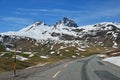 Spring snowbreak in the French Pyrennes Royalty Free Stock Photo