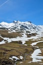 Spring snowbreak in the French Pyrennes Royalty Free Stock Photo