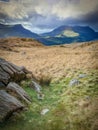 Spring Snowdonia Mountains