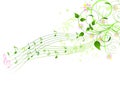 Spring song background Royalty Free Stock Photo