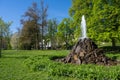 Spring in the spa garden of Baden at the Lichtentaler Allee. Baden Wuerttemberg, Germany, Europe