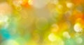 Spring or summer background blur - abstract banner - bokeh lights Royalty Free Stock Photo