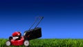 Spring Summer Lawncare Mowing Royalty Free Stock Photo