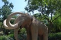 Spring Summer Park Green walk Elephant monument mammoth extinct animals