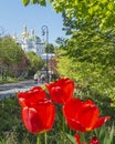 Spring day in Kiev lavra