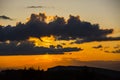 Spring sunset in Montsec, Lleida, Spain