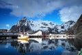 Spring sunset - Reine, Lofoten islands, Norway