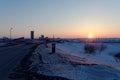 Spring Sunset in Vorkuta