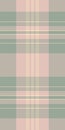 Spring tartan pattern plaid, drapery check fabric texture. Place background vector seamless textile in light and pastel colors Royalty Free Stock Photo