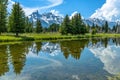 Spring at Teton Range and Snake River