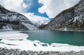 The spring is thawing the ice on Canmore Albert`s frozen lakes