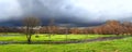 Spring Thunderstorm Landscape Illinois